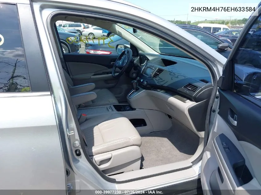 2HKRM4H76EH633584 2014 Honda Cr-V Ex-L