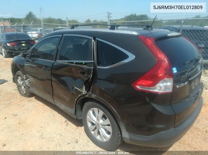 5J6RM3H70EL012809 2014 Honda Cr-V Ex-L