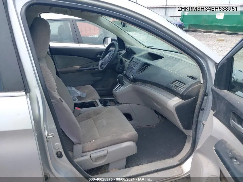 2HKRM3H34EH538951 2014 Honda Cr-V Lx