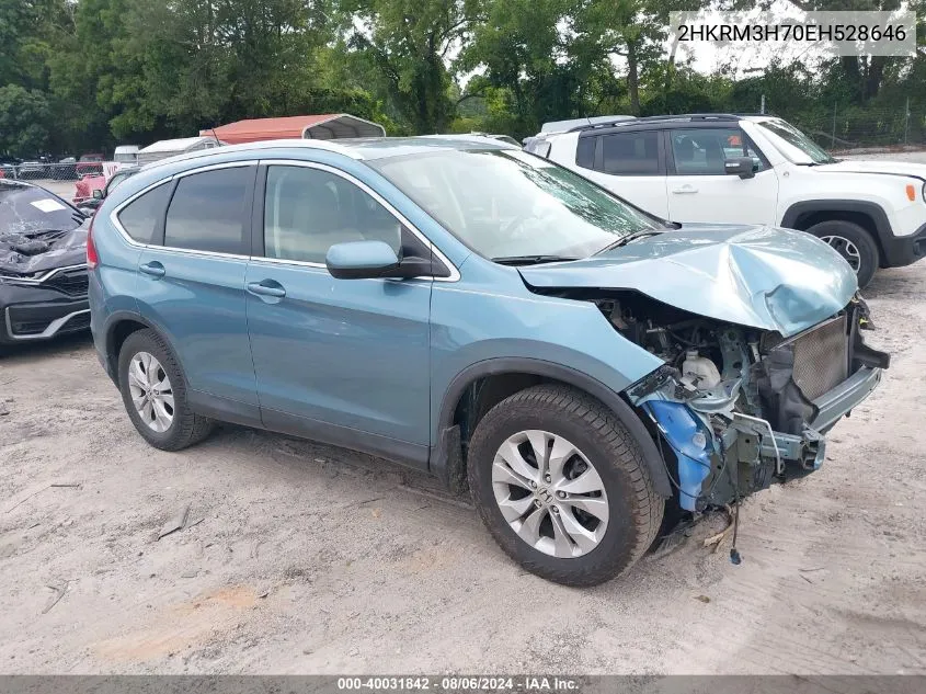 2HKRM3H70EH528646 2014 Honda Cr-V Ex-L