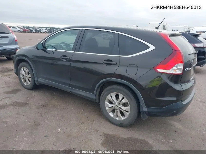 2HKRM4H58EH646013 2014 Honda Cr-V Ex