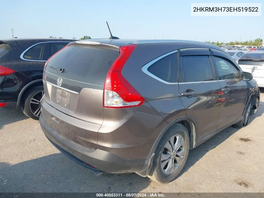 2HKRM3H73EH519522 2014 Honda Cr-V Ex-L