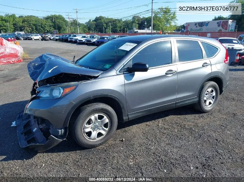 2014 Honda Cr-V Lx VIN: 3CZRM3H37EG706777 Lot: 40059232