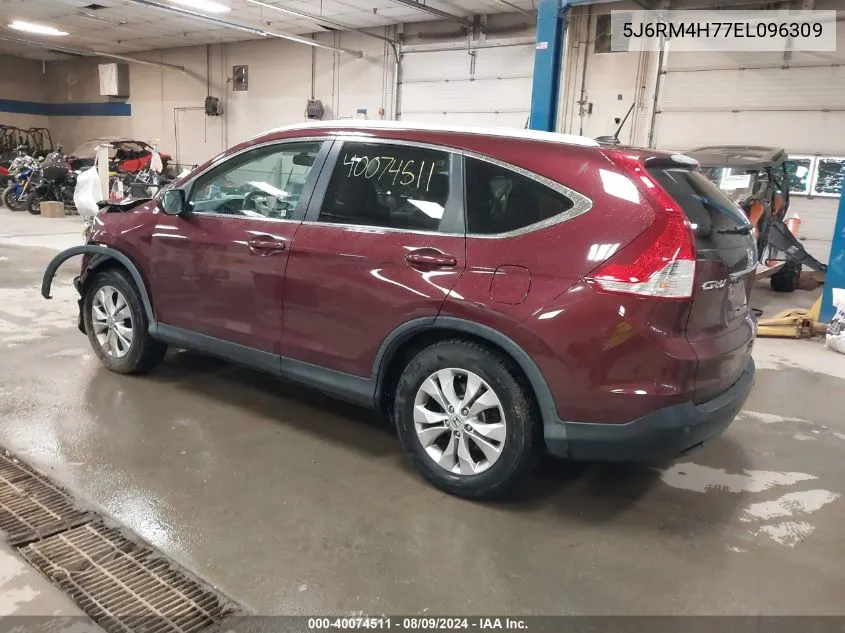 5J6RM4H77EL096309 2014 Honda Cr-V Ex-L