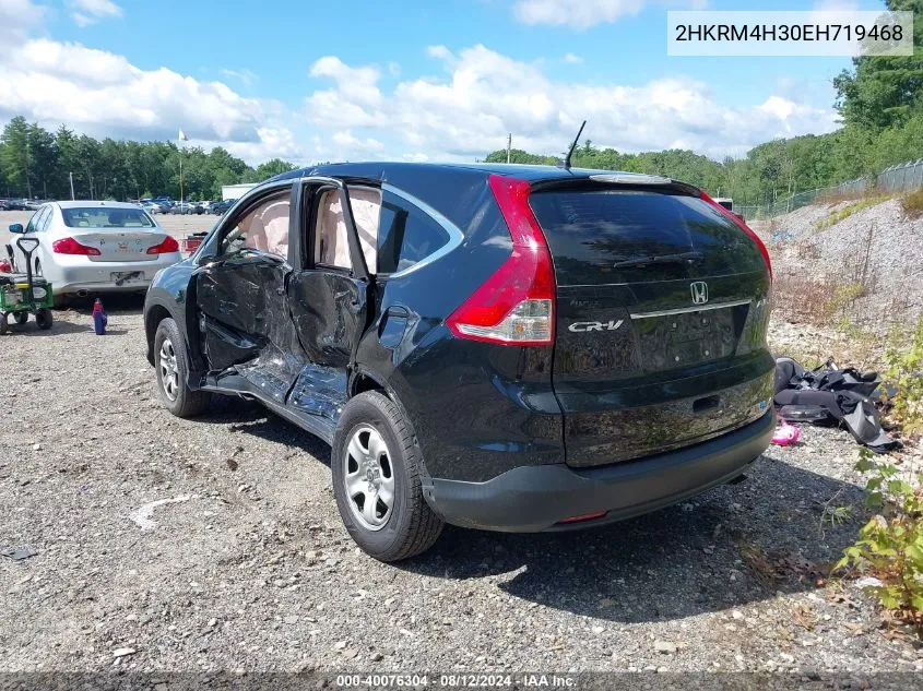 2014 Honda Cr-V Lx VIN: 2HKRM4H30EH719468 Lot: 40076304