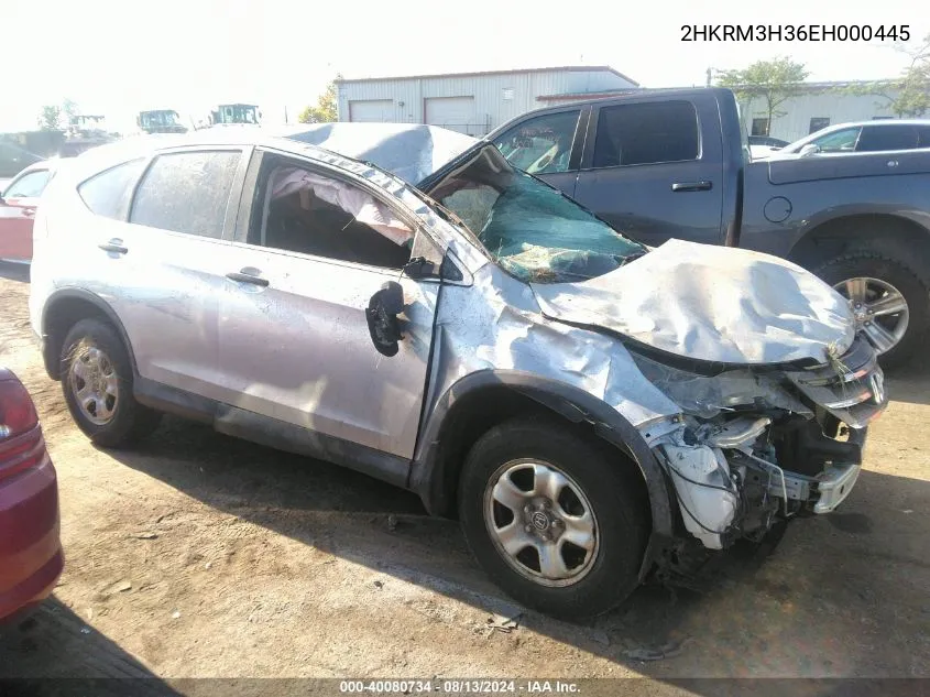 2HKRM3H36EH000445 2014 Honda Cr-V Lx