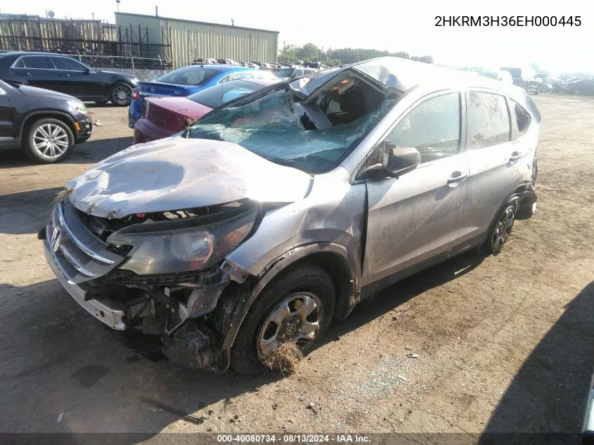 2HKRM3H36EH000445 2014 Honda Cr-V Lx