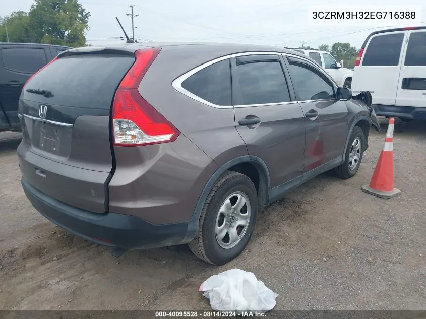 3CZRM3H32EG716388 2014 Honda Cr-V Lx