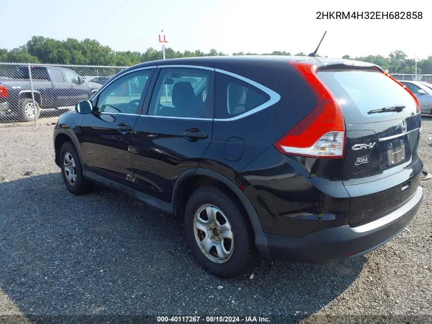 2014 Honda Cr-V Lx VIN: 2HKRM4H32EH682858 Lot: 40117267