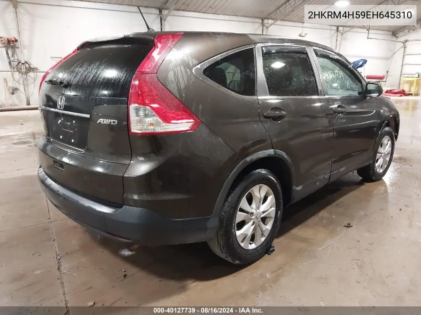 2014 Honda Cr-V Ex VIN: 2HKRM4H59EH645310 Lot: 40127739