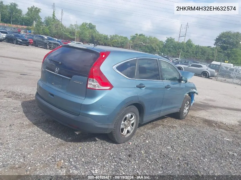 2HKRM4H32EH632574 2014 Honda Cr-V Lx