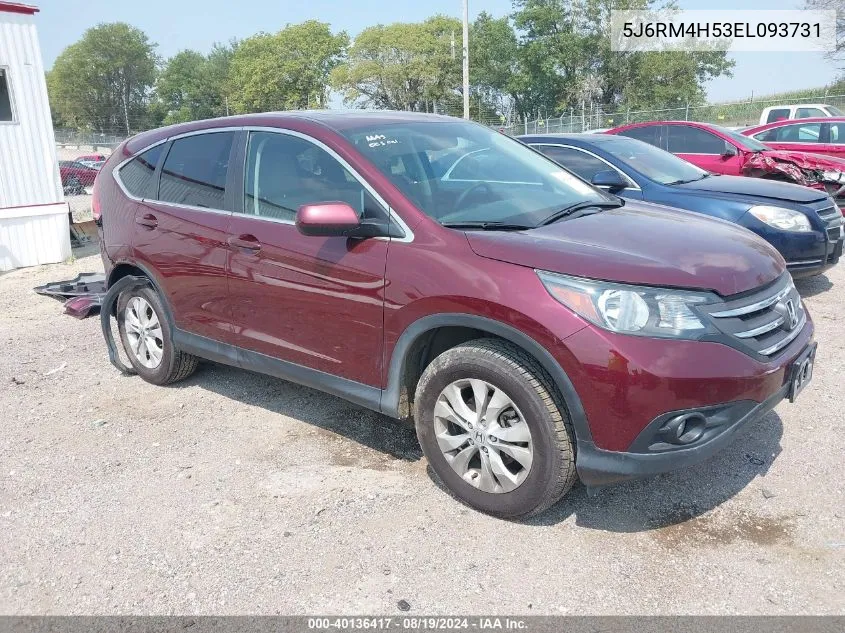 2014 Honda Cr-V Ex VIN: 5J6RM4H53EL093731 Lot: 40136417