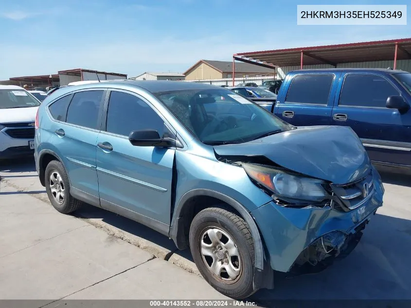 2014 Honda Cr-V Lx VIN: 2HKRM3H35EH525349 Lot: 40143552