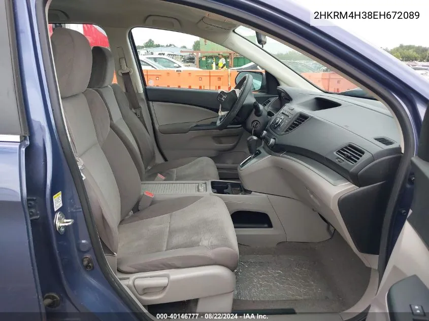 2HKRM4H38EH672089 2014 Honda Cr-V Lx