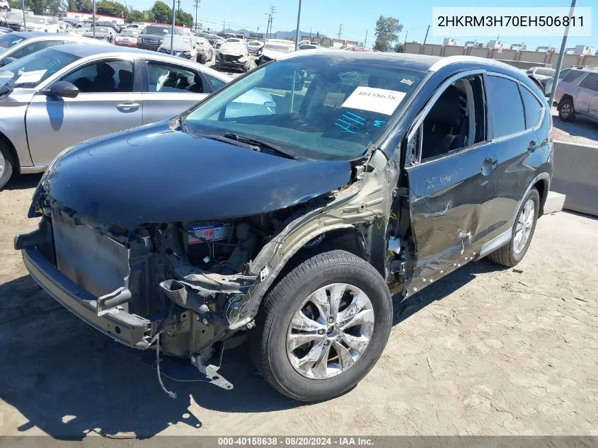 2HKRM3H70EH506811 2014 Honda Cr-V Ex-L