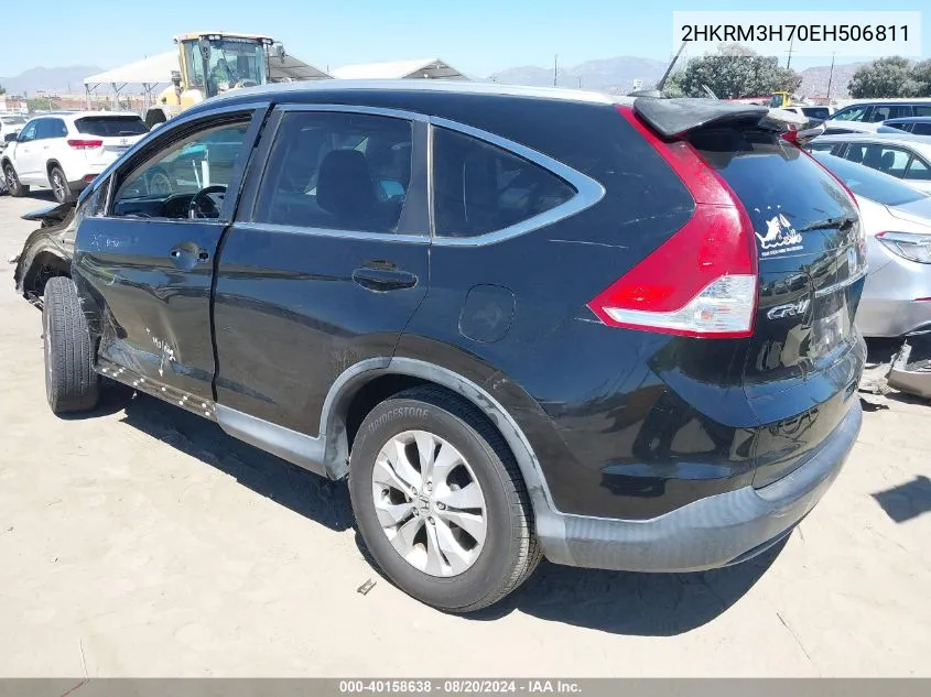 2HKRM3H70EH506811 2014 Honda Cr-V Ex-L