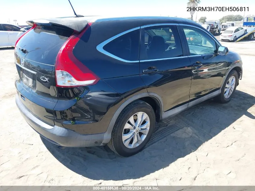 2HKRM3H70EH506811 2014 Honda Cr-V Ex-L