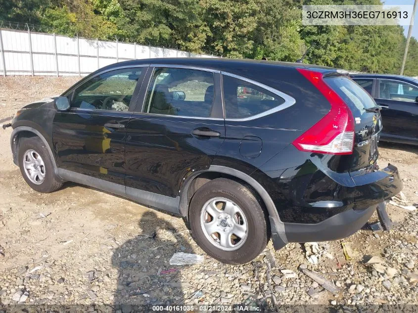 3CZRM3H36EG716913 2014 Honda Cr-V Lx