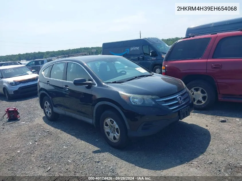 2014 Honda Cr-V Lx VIN: 2HKRM4H39EH654068 Lot: 40174426