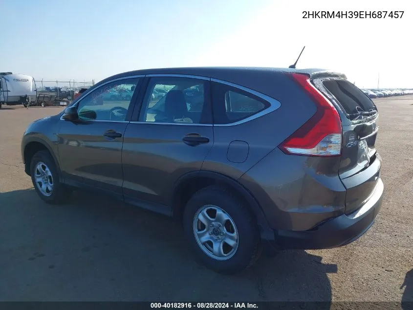 2HKRM4H39EH687457 2014 Honda Cr-V Lx