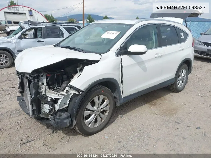 5J6RM4H72EL093527 2014 Honda Cr-V Ex-L