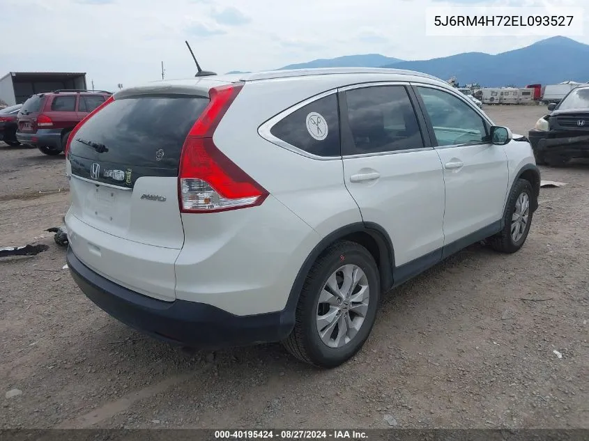 5J6RM4H72EL093527 2014 Honda Cr-V Ex-L