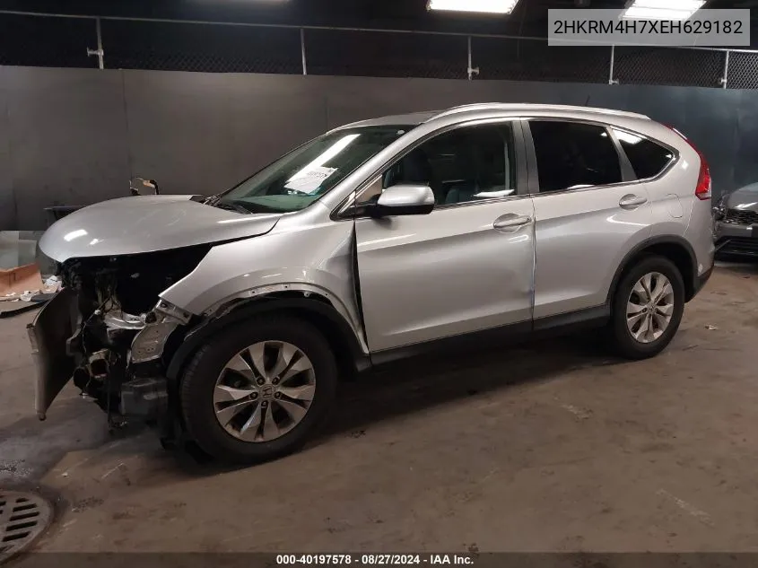 2HKRM4H7XEH629182 2014 Honda Cr-V Ex-L