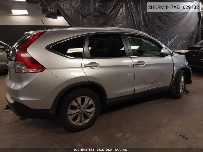 2HKRM4H7XEH629182 2014 Honda Cr-V Ex-L