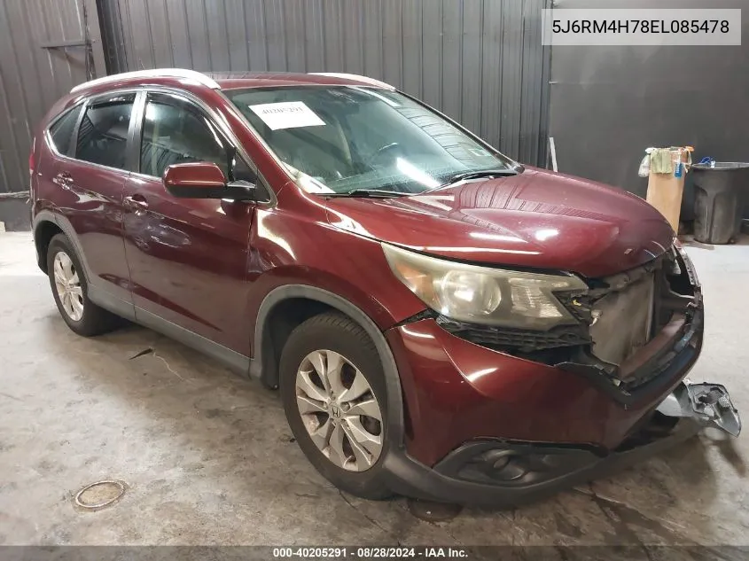 5J6RM4H78EL085478 2014 Honda Cr-V Ex-L