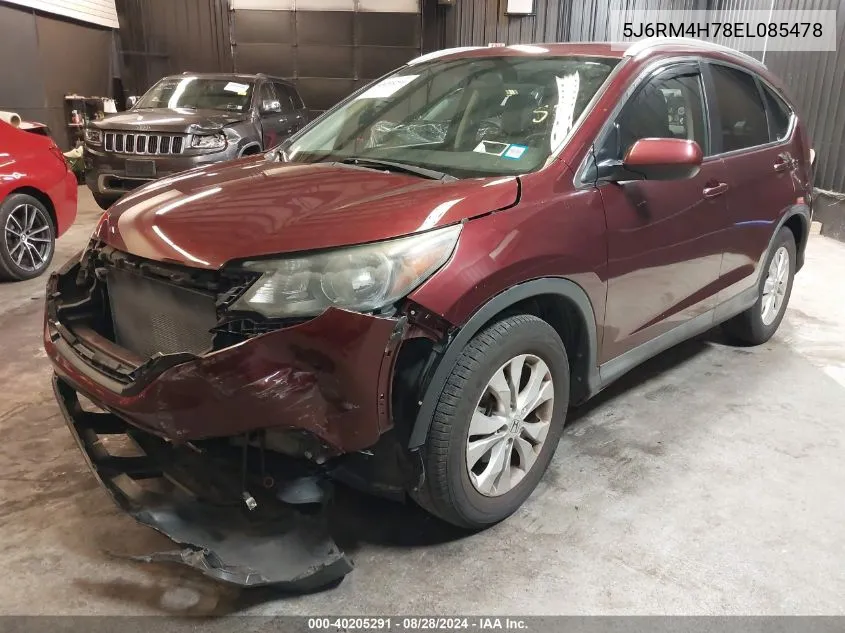 5J6RM4H78EL085478 2014 Honda Cr-V Ex-L