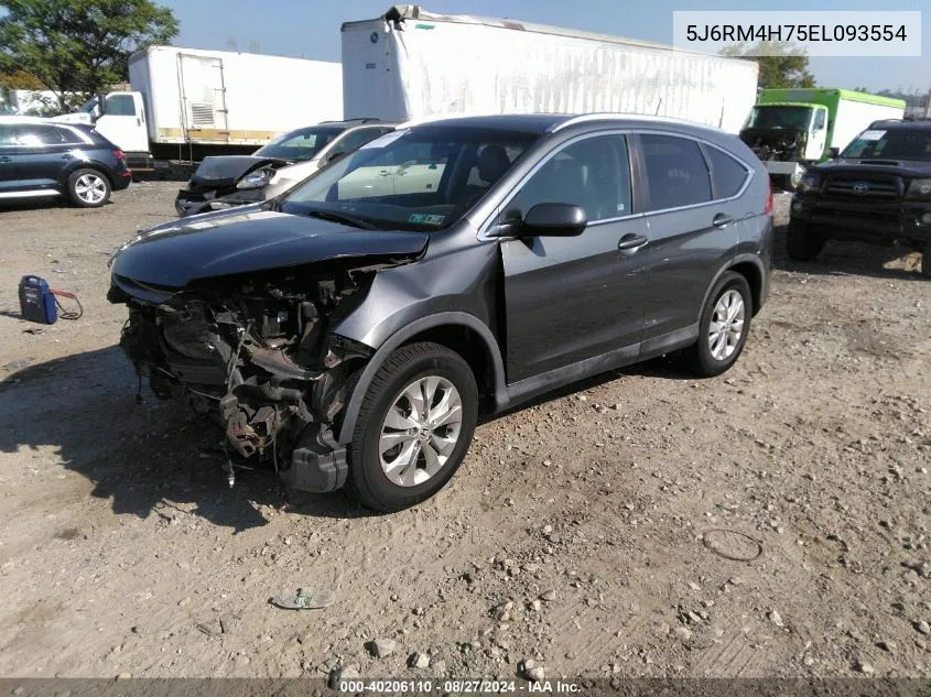 5J6RM4H75EL093554 2014 Honda Cr-V Ex-L