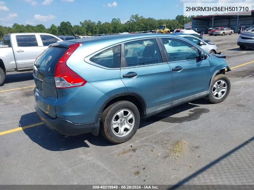 2HKRM3H36EH501710 2014 Honda Cr-V Lx