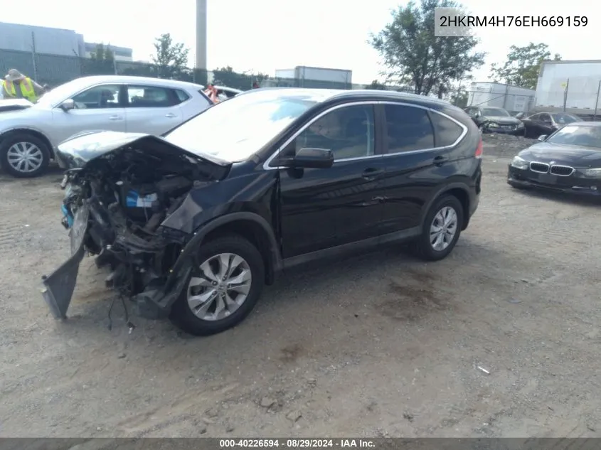 2HKRM4H76EH669159 2014 Honda Cr-V Ex-L