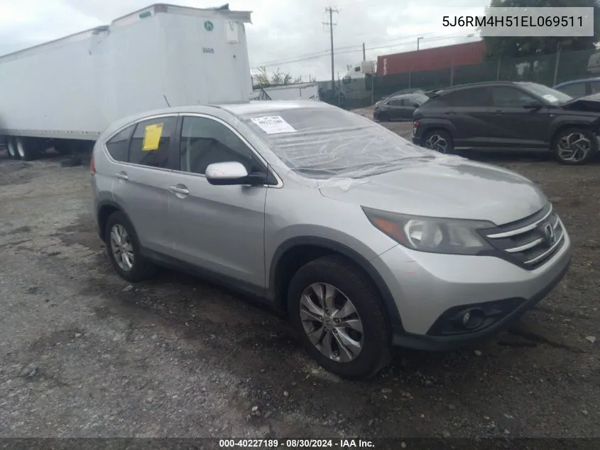 2014 Honda Cr-V Ex VIN: 5J6RM4H51EL069511 Lot: 40227189