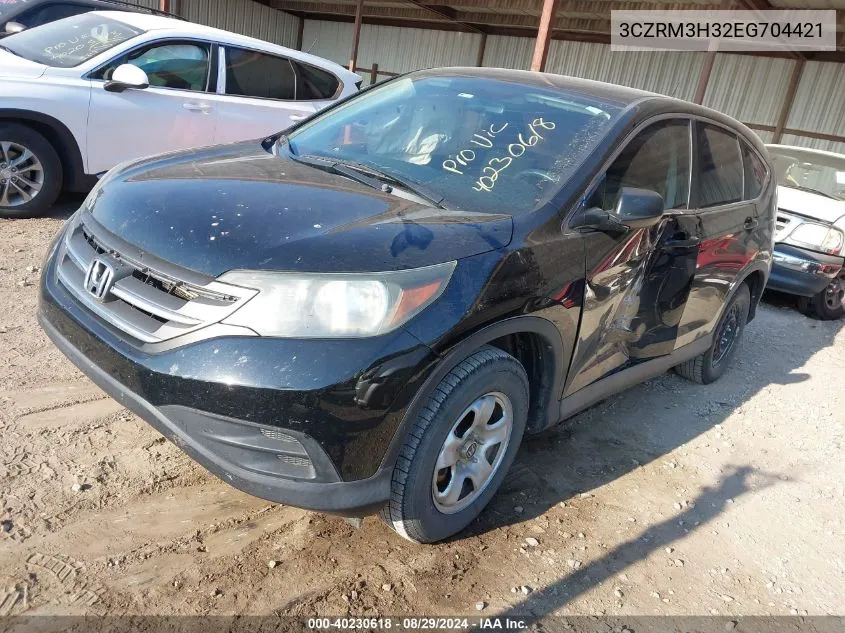 2014 Honda Cr-V Lx VIN: 3CZRM3H32EG704421 Lot: 40230618