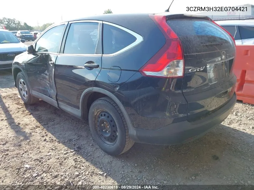 2014 Honda Cr-V Lx VIN: 3CZRM3H32EG704421 Lot: 40230618