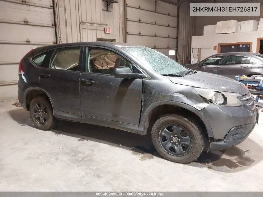 2HKRM4H31EH726817 2014 Honda Cr-V Lx