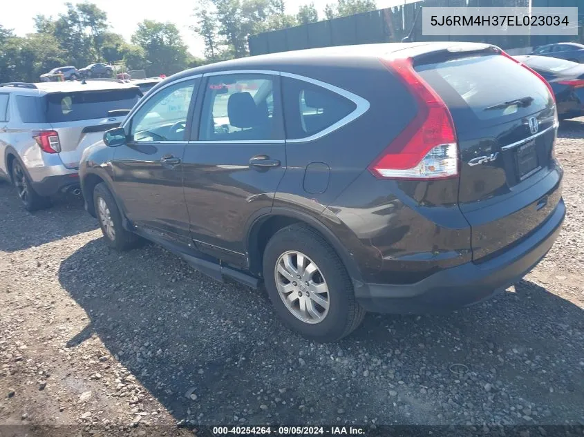 2014 Honda Cr-V Lx VIN: 5J6RM4H37EL023034 Lot: 40254264