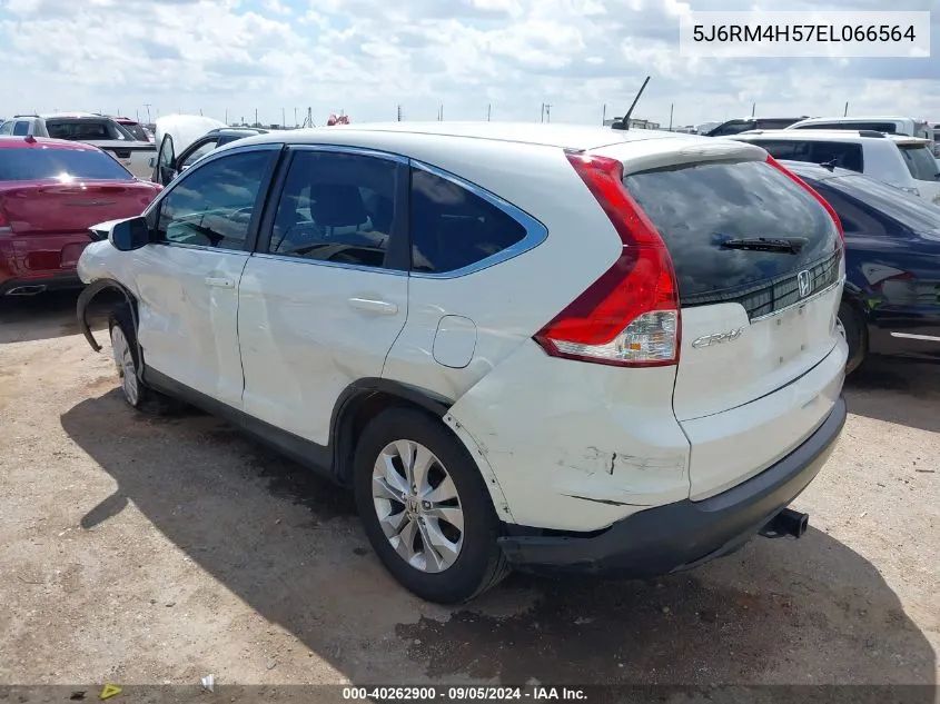 2014 Honda Cr-V Ex VIN: 5J6RM4H57EL066564 Lot: 40262900