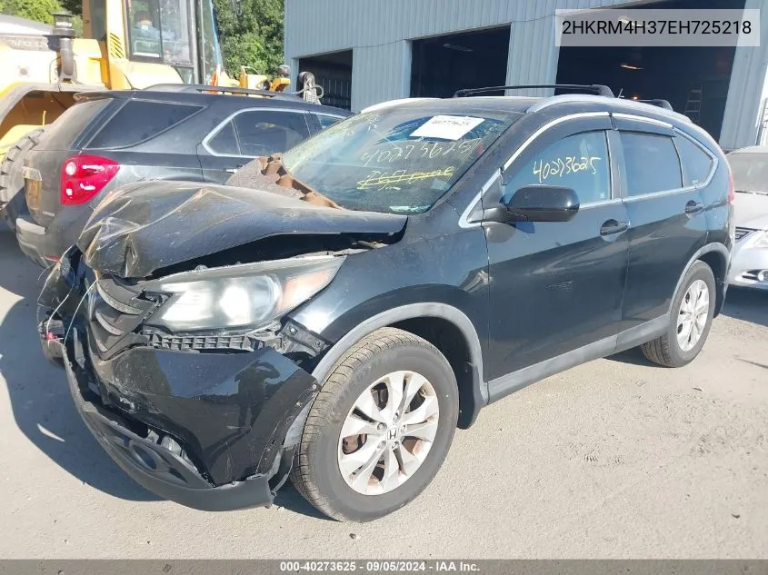 2014 Honda Cr-V Lx VIN: 2HKRM4H37EH725218 Lot: 40273625