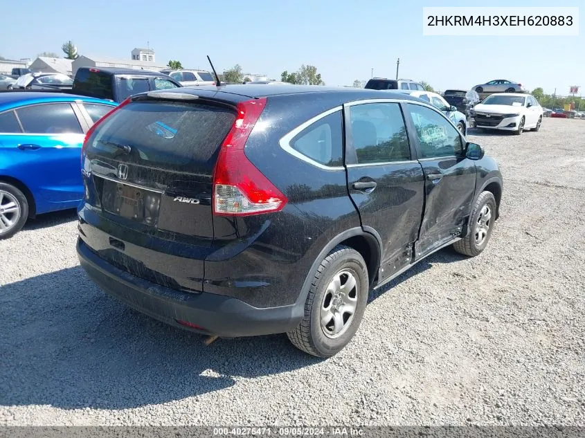 2014 Honda Cr-V Lx VIN: 2HKRM4H3XEH620883 Lot: 40275471