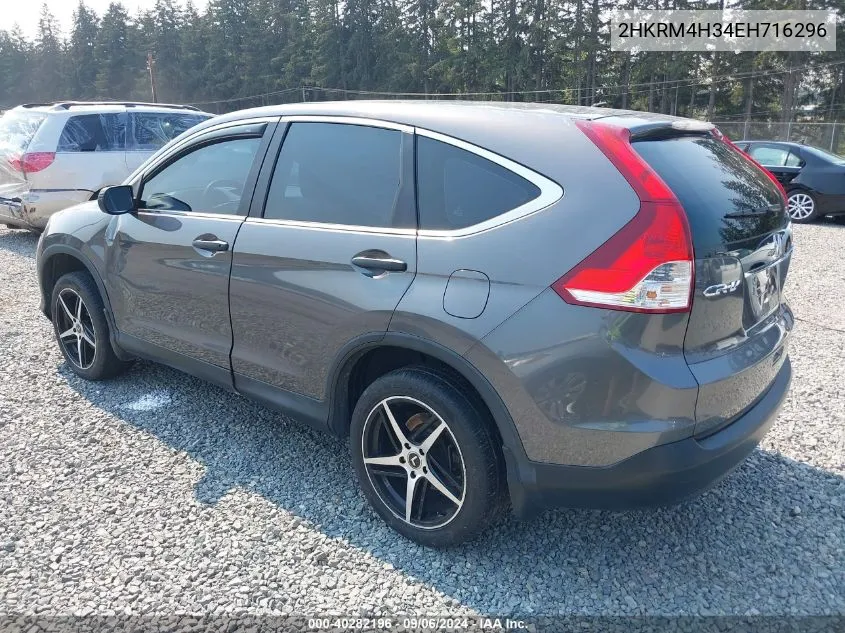 2014 Honda Cr-V Lx VIN: 2HKRM4H34EH716296 Lot: 40282196