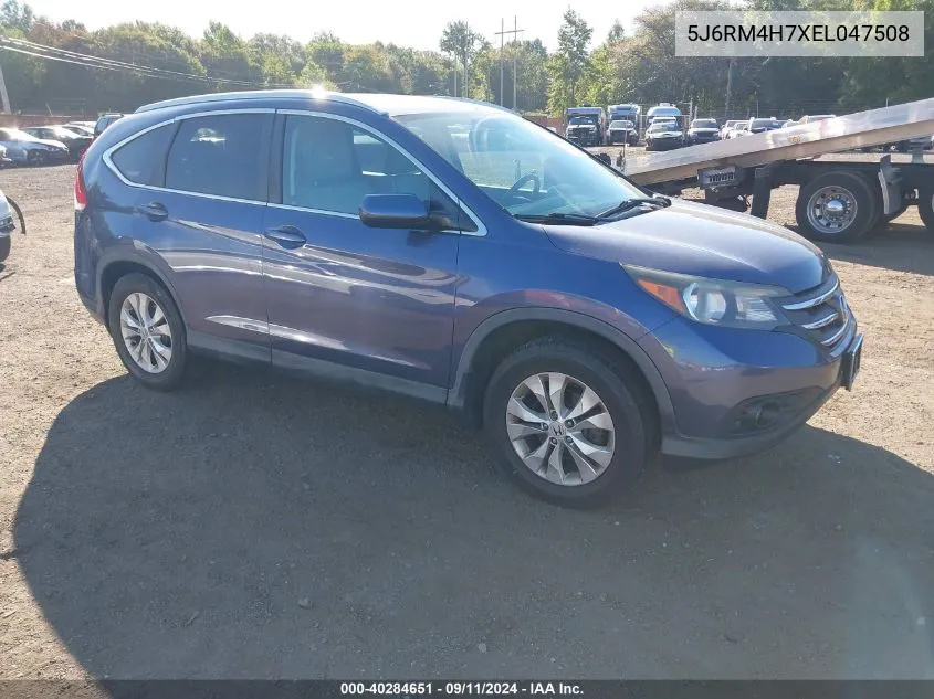 5J6RM4H7XEL047508 2014 Honda Cr-V Exl