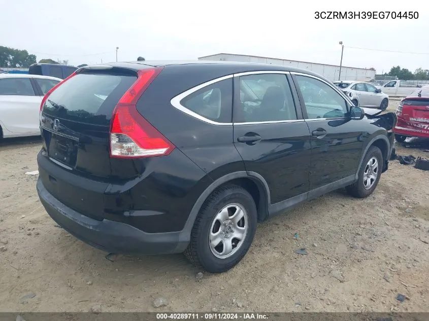 2014 Honda Cr-V Lx VIN: 3CZRM3H39EG704450 Lot: 40289711