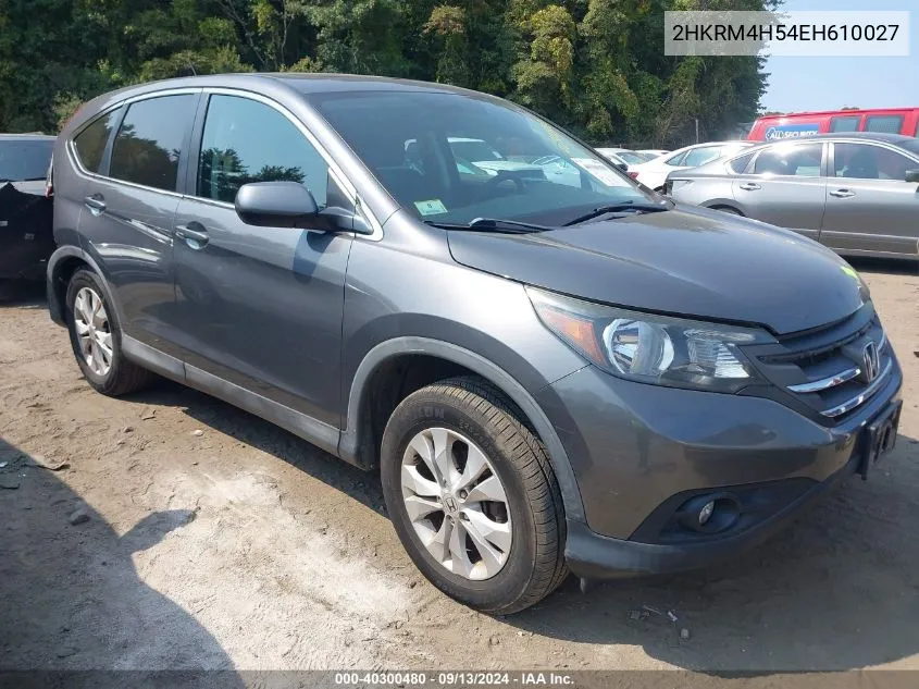 2HKRM4H54EH610027 2014 Honda Cr-V Ex