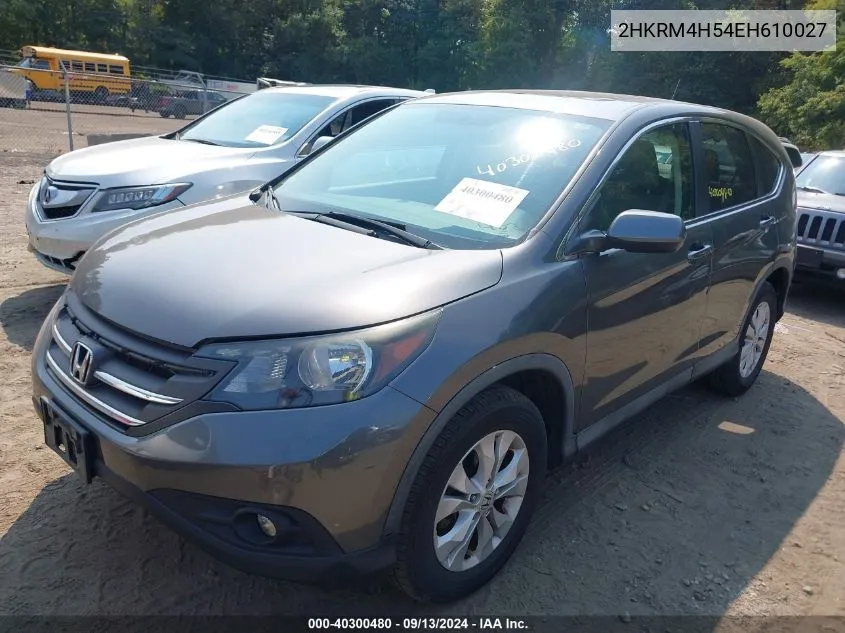 2014 Honda Cr-V Ex VIN: 2HKRM4H54EH610027 Lot: 40300480