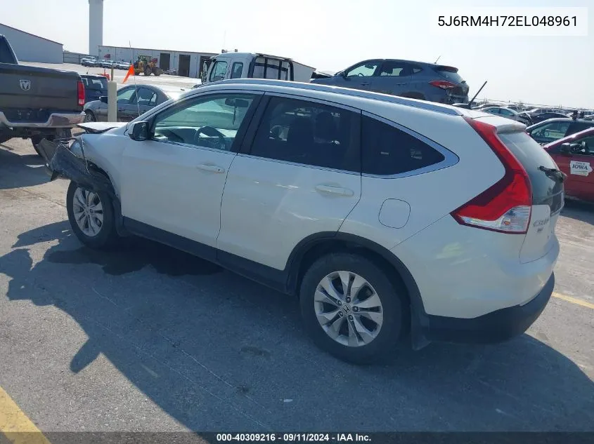 5J6RM4H72EL048961 2014 Honda Cr-V Exl