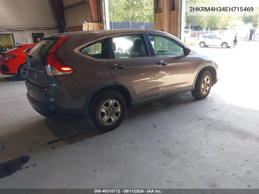 2014 Honda Cr-V Lx VIN: 2HKRM4H34EH715469 Lot: 40310712