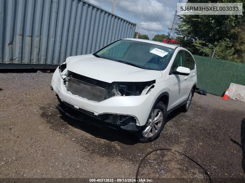 2014 Honda Cr-V Ex VIN: 5J6RM3H5XEL003033 Lot: 40312632