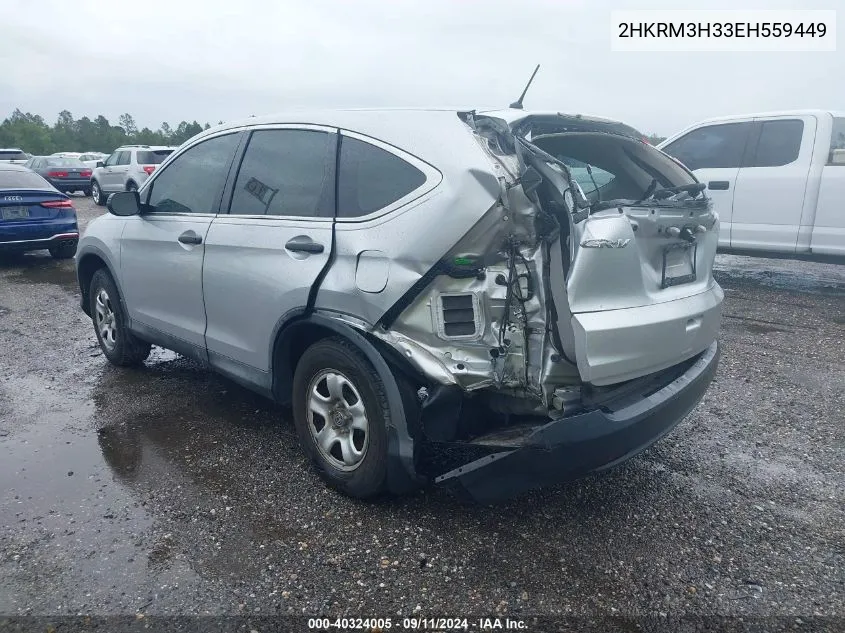 2HKRM3H33EH559449 2014 Honda Cr-V Lx